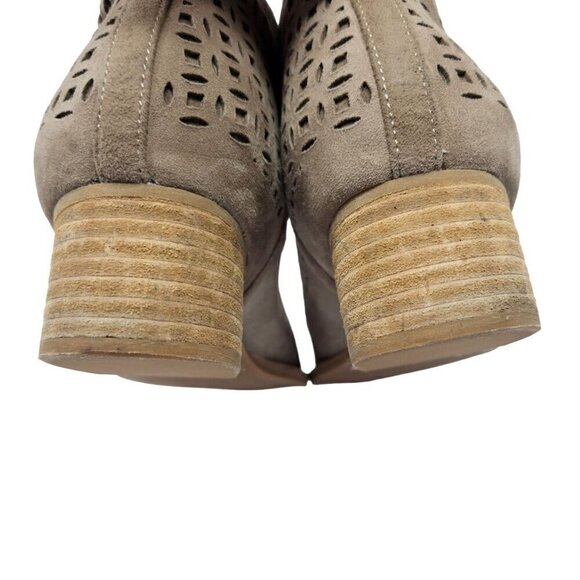 Jeffrey Campbell Taggart Booties Taupe Women's Size 8.5 Boho Festival Hippie - Picture 6 of 11
